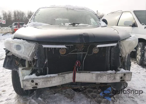 2013 Toyota Highlander Se V6 из США, поврежденный, VIN 5TDBK3EH3DS178846